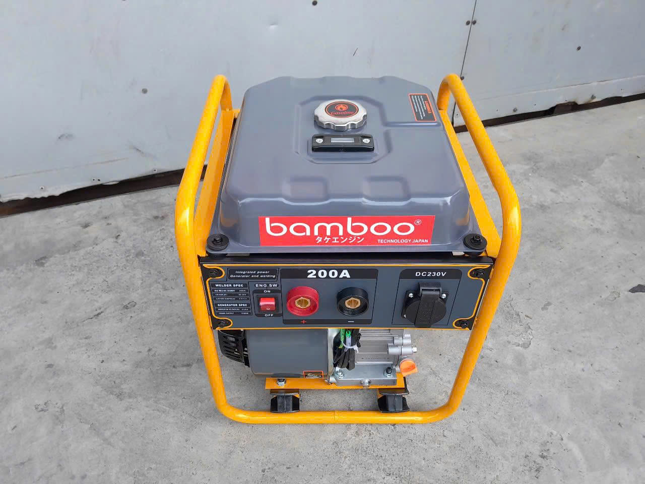 Máy Phát Hàn Chạy Xăng Bamboo BMB 200A 2 may phat han chay xang bamboo bmb 200a 9