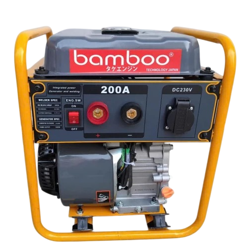 Máy Phát Hàn Chạy Xăng Bamboo BMB 200A 1 may phat han chay xang bamboo bm Photoroom